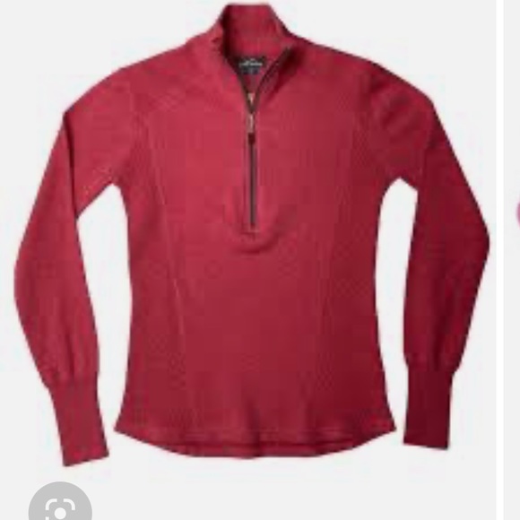 Eddie Bauer 1/2 Zip Knitted Pullover Long Sleeve Sweater - Picture 11 of 12